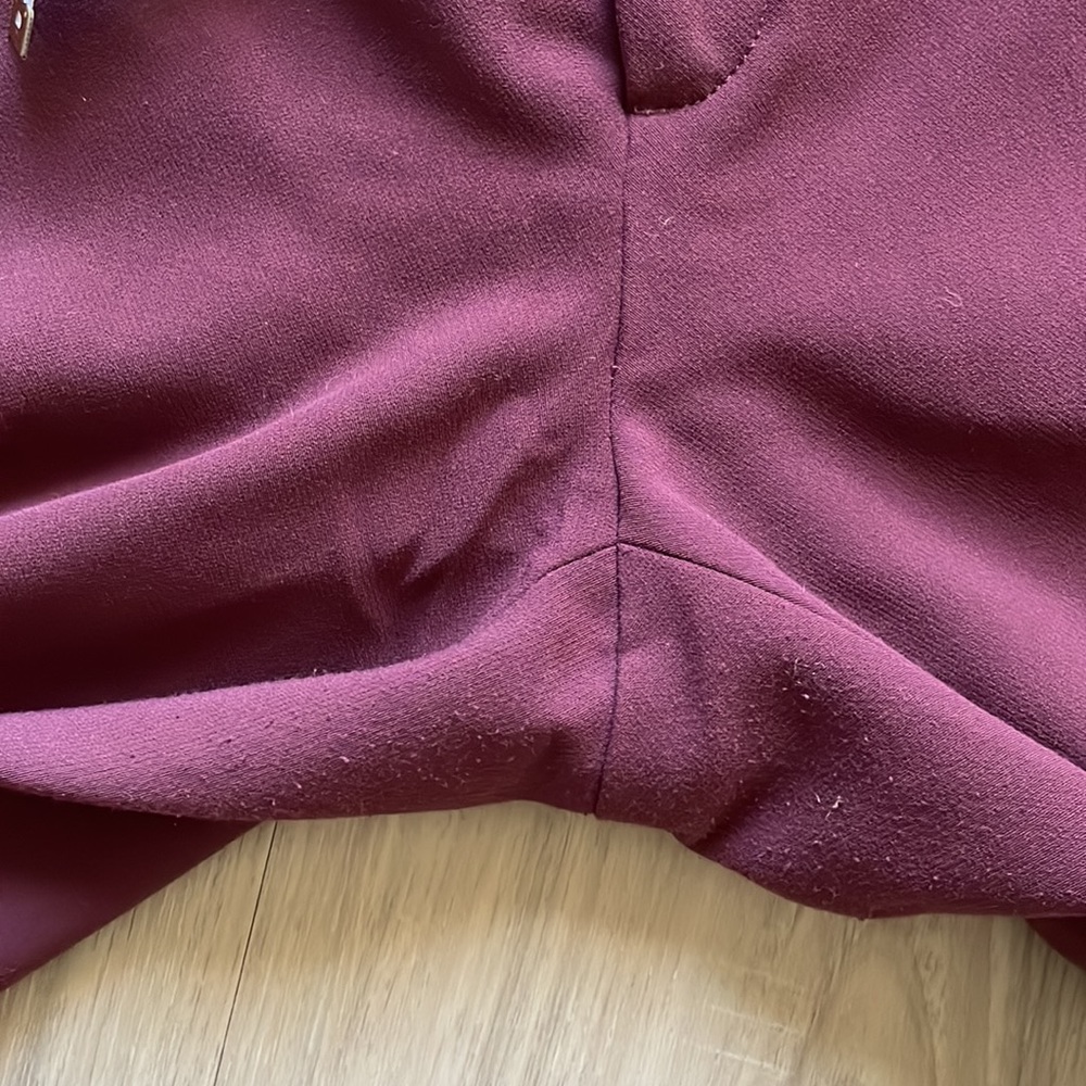 Banana Republic Burgundy Women's Pants Size 2P - Picture 5 of 12